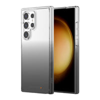 AXS - Crystal Shield Étui D3O pour Samsung Galaxy S24 Ultra - Fumé Dégradé Gradient-Testé pour des chutes de 8 pieds, soutenu par la technologie D3O
