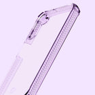 ITSKINS - Coque Transparente Spectrum_R pour Samsung Galaxy A15 5G - Violet Clair-Écoconception