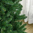 HOMCOM - Arbre de Noël artificiel 6pi - arbre de Noël avec 583 branches - vert-Dimension globale : Φ31,9 po x70,9 po H  