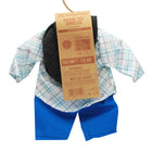 Miniland - Vêtements de poupée - convient aux poupées de 15 pouces - tenue pour temps doux-Permet aux enfants de jouer à inventer des situations et des histoires de routine.