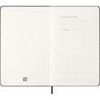 Moleskine - 2026 Agenda journalier Classic 12 mois à couverture rigide - 5" x 8.25" - Noir-Papier sans acide couleur ivoire 70 g/m2