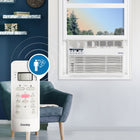Danby - Climatiseur de fenêtre 12 000 BTU - Blanc-Le puissant ventilateur à 3 vitesses vous permet de l'ajuster à votre confort.
