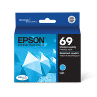 Epson - T069 Cartouche d'encre - Capacité standard - Cyan-Qualité photo supérieure à celle des photos de labo
