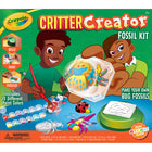 Crayola - Kit fossile Critter Creator-PEINTURES LAVABLES ET MÉTALLIQUES : Cet ensemble de peinture est idéal pour les débutants avec des peintures lavables qui se nettoient de la peau et des vêtements, ainsi que des couleurs de peinture métalliques !