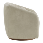 Modway - Holland Pivot Cuir végane Fauteuil - Monnaie-Glides sans marquage