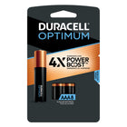 Duracell - Optimum Piles Alcaline AAA - paquet de 8-Conçues avec 4 fois plus d’ingrédients power boostmc : les piles AAA Duracell Optimum contiennent 4 fois plus d’ingrédients POWER BOOSTMC brevetés de Duracell que les piles AAA Coppertop