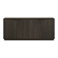 Hudson&Canal - Buffet Mansfield 68" L - Brun aulne-Un design contemporain moderne pour votre salle à manger, votre cuisine ou votre bureau