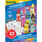 Crayola - Ensemble de coloriage et d'activités édition limitée-ENSEMBLE DE COLORIAGE ET D'ACTIVITÉS CRAYOLA : Comprend 8 crayons de couleur Crayola, dont 4 crayons archivées édition limitée, 32 pages à colorier et d'activités, une feuille d'autocollants et un emballage de type dossier