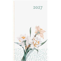 W. Maxwell - Agenda 2027 Mini - 3,5 x 6,25 po - Narcisse-Janvier à décembre 2027