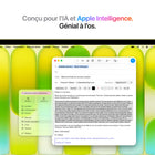 Apple - Portatif MacBook Neo 13 po avec Touch ID - A18 Pro - SSD 512 Go - Mémoire 8 Go - Agrume-Macos fait tourner les apps - Sous macOS, toutes vos apps s’exécutent en un flash – y compris des apps intégrées comme FaceTime et Messages
