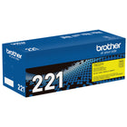 Brother – Cartouche de toner jaune TN221Y-Compatible avec les imprimantes Brother : HL-3140CW, HL-3170CDW, MFC-9130CW, MFC-9330CDW, MFC-9340CDW