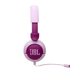 JBL - Junior 320 Casque supra-auriculaire filaire pour enfant - Mauve-Le design d’oreillette rond offre une meilleure adhérence et moins de. fuites sonores