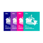 Hilroy - Canada Cahier cousu laminé, 10-7/8 po H x 8-3/8 po l, Couleurs Assorties-Couverture plastifiée durable 