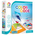 SmartGames Color Code Puzzle Game -Choisissez parmi 100 défis, empilez simplement les bonnes tuiles dans le bon ordre