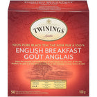 Twinings – Sachets de thé Goût Anglais, paq./50-Thé noir : goût corsé