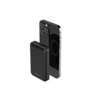 Evry - Chargeur portable 5 000 mAh avec MagSafe - Noir-Protection contre la surchauffe