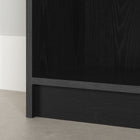 South Shore - Liora - Bibliothèque étroite 5 tablettes - Chêne noir-Poids de l'item: 55 lb