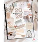 Pomme & Gribouillis - Agenda Grand Public English 2026 with Collage Covers-De janvier à décembre 2026