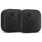 Amazon - Blink Outdoor 4 2 caméras + module de synchronisation-Découvrez la vue en direct HD 1080p, la vision nocturne infrarouge et un son bidirectionnel net