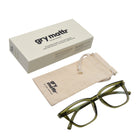 Gry Mattr - Lunettes Engaged écolos anti-lumière bleue + 0,00-Offre la protection contre la lumière bleue de tous les écrans numériques. Réduit la fatigue oculaire
