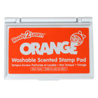 Ready 2 Learn - Tampon encreur lavable - Parfumé à l'orange - Orange - Paquet de 6-Amusant pour les enfants et les adultes: Salut les professeurs et les parents ! Les enfants adorent recevoir des tampons odorants en récompense après leurs devoirs, examens ou corvées. Offrez-leur aussi un tampon parfumé directement sur la main !