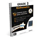 Dynamic Math - Saskatchewan 3e année-Le classeur contient des instructions, des exemples et des questions pratiques