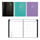Blueline - 2025-2026 Agenda académique mensuel - 11 po x 8-1/2 po - Couleurs assorties - Anglais-14 mois, juillet 2025 to août 2026