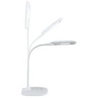 OttLite - Lampe de bureau LED Flexible Soft Touch - Clearsun - Blanche-Conçu spécialement pour vous aider à voir clairement et confortablement
