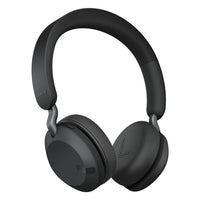 Jabra - ecouteurs Bluetooth Elite 45h - Connexion USB-C - Noir-La technologie d'appel à deux microphones garantit des conversations de qualite en deplacement