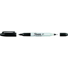 Sharpie - Marqueurs permanents à deux bouts − Noir − Paquet de 12-à séchage rapide