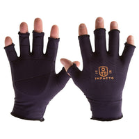 IMPACTO® 505-00 Petit Paire Doublure de Gant Antichocs, doigts 3/4, coussinet gel paume, en nylon-1