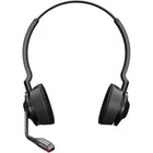 Jabra - Casque sans fil DECT stéréo Engage 55 SE - Teams-Son stéréo et audio large bande, optimisé pour la clarté de la parole