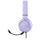 HyperX - Casque de jeu Cloud Mini - Lavande-Microphone à perche rétractable et durable