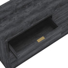 Manhattan Comfort - Evelyn 60" Moderne Commode Double à 6 Tiroirs - Gris Charbon-Grande capacité de rangement – Un espace intérieur soigneusement conçu garde vos essentiels bien organisés et à portée de main