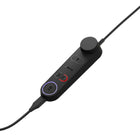 Jabra - Casque stéréo Engage 50 II Link USB-A MS-Matériau et revêtement : similicuir, plastique PC et PC/ABS, PP, caoutchouc de silicone, acier inoxydable, TPE