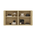 Manhattan Comfort - Buffet moderne Rivington 60" à 4 portes - Chêne naturel-10
