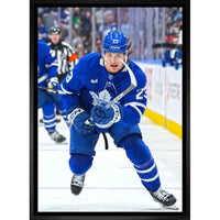 Matthew Knies Toronto Maple Leafs - Toile encadree - 22" x 31"-Impression sur toile de qualité supérieure avec bordures enveloppées