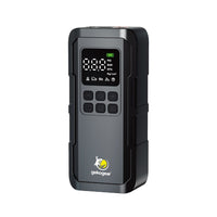 GekoGear - AirFlux 100 compresseur d’air portable avec gonfleur de pneus-Gonflage rapide et précis des pneus - Gonfle rapidement les pneus de voiture, moto et VUS avec un contrôle précis de la pression pour une conduite sécuritaire