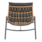 Manhattan Comfort - Ensemble de conversation moderne Sunset pour patio, 3 pièces - Gris - Lot de 3-Garantie limitée du fabricant de 30 jours