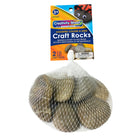 Creativity Street - Pierres artisanales - Couleurs et tailles naturelles assorties - 2 lb - Paquet de 6-Tailles et couleurs assorties