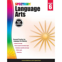 Livre numérique : Spectrum - Spectrum Language Arts, 704588-EB, 6e année-Vous recevrez deux courriels : le premier confirmant la totalité de votre commande et le second comportant un lien de téléchargement. Vous pourrez utiliser le lien de téléchargement immédiatement ou plus tard, comme vous le voulez.