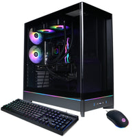 CyberPowerPC - Ordinateur de bureau de jeu - AMD Ryzen 7 9700X - AMD Radeon RX 9060 XT 16 Go - 32 Go DDR5 - Disque SSD PCIe 4,0 de 2 To - Noir-AMD Ryzen 7 9700X 3,8GHz (Max 5,5GHz)