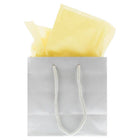 JAM Paper - Papier de soie - Jaune - 50 feuilles-Taille : 20 x 26 (standard) | Convient parfaitement aux sacs et boîtes cadeaux de toutes tailles
