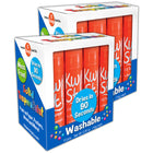 Kwik Stix - TPG60080-2 Bâtons de peinture à la tempera solide - paquet de couleur unique - orange - 12 par paquet - 2 paquets-Bâtons de peinture Kwik Stix individuels pour ceux que vous utilisez le plus !