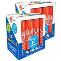 Kwik Stix - TPG60080-2 Bâtons de peinture à la tempera solide - paquet de couleur unique - orange - 12 par paquet - 2 paquets-Bâtons de peinture Kwik Stix individuels pour ceux que vous utilisez le plus !