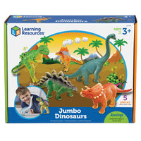 Learning ResourcesMD – Jumbo Dinosaurs-Groupe d’âge et niveau : Enfants de 3 à 6 ans et plus, de la prématernelle à la maternelle