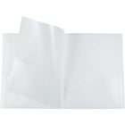 JAM Paper - Chemises multi-poches en plastique robuste - organiseur à 4 pochettes - transparent - Paquet de 2-Quantité : 2/paquet | De quoi organiser tous vos sujets & projets
