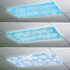 Learning Resources Classroom Light Filters, bleu/blanc-Comprend trois panneaux de tissu de 2 pi x 4 pi avec un revêtement résistant au feu et des coins magnétiques qui se fixent facilement aux plafonniers fluorescents standard