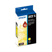 Epson - Cartouche d'encre T312XL420 Claria Photo HD - Grande capacité - Jaune-Qualité photo supérieure