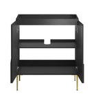 Modway - Alchemist 30" Armoire de toilette de salle de bain (lavabo non inclus) - Or noir-MDF Construction